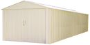 Shelter Logic Commander 10 x 30 ft. Steel Storage Building Eggshell
