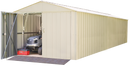 Shelter Logic Commander 10 x 30 ft. Steel Storage Building Eggshell
