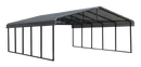 Shelter Logic Arrow Carport 20 x 24 - Charcoal