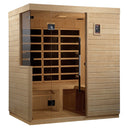 Golden Designs ***New 2020 Model*** Bilbao 3 Person Ultra Low EMF FAR Infrared Sauna