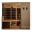 Golden Designs ***New 2020 Model*** La Sagrada 6 Person Ultra Low EMF FAR Infrared Sauna