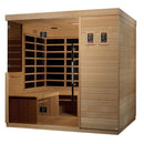Golden Designs ***New 2020 Model*** La Sagrada 6 Person Ultra Low EMF FAR Infrared Sauna