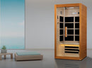 Golden Designs ***New 2020 Model*** Paris- 1-2 Person Ultra Low EMF FAR Infrared Sauna