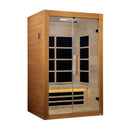 Golden Designs ***New 2020 Model*** Toulouse 2 Person Ultra Low EMF FAR Infrared Sauna