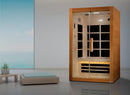 Golden Designs ***New 2020 Model*** Toulouse 2 Person Ultra Low EMF FAR Infrared Sauna