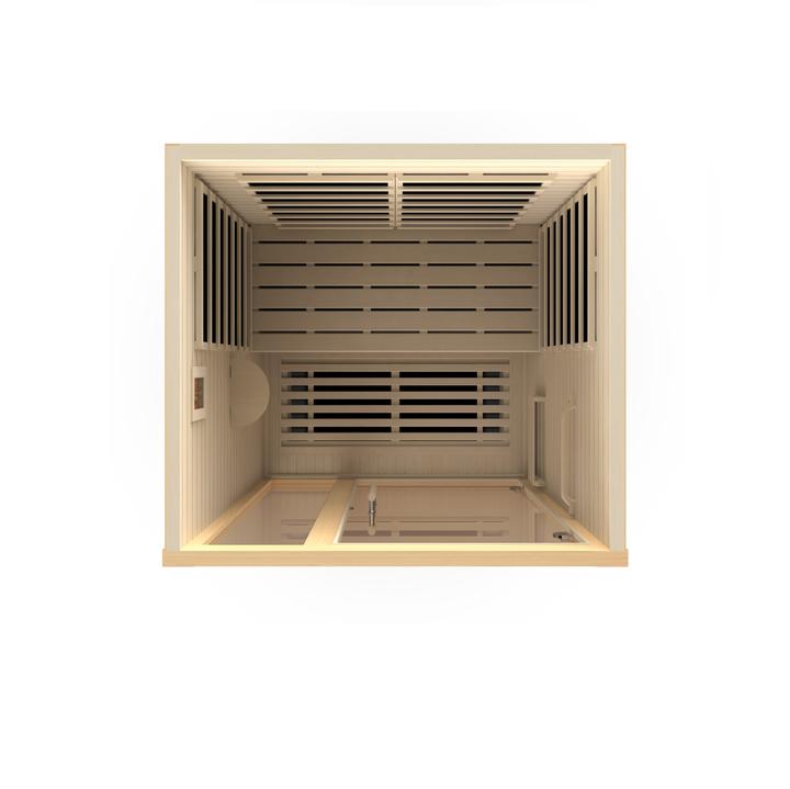 Golden Designs Llumeneres 2 Person Ultra Low EMF FAR Infrared Sauna