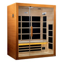Golden Designs ***New 2020 Model*** Marseille 3 Person Ultra Low EMF FAR Infrared Sauna