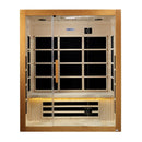 Golden Designs ***New 2020 Model*** Marseille 3 Person Ultra Low EMF FAR Infrared Sauna