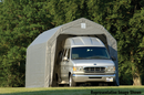 Shelter Logic ShelterCoat 15 x 24 ft. Garage Peak Gray STD