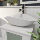 Cambridge Plumbing Dolomite Mineral Composite 24" Oval Vessel Sink