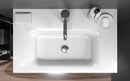 Cambridge Plumbing Dolomite Mineral Composite 32" Wall Mounted Sink