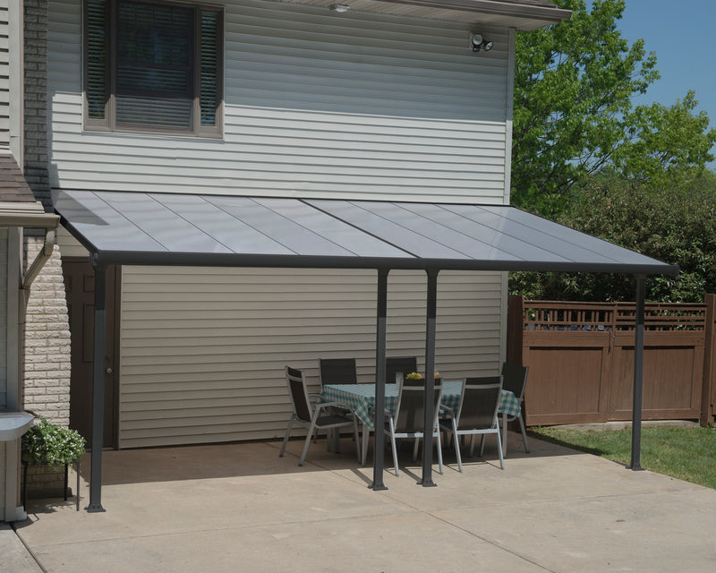 Palram – Canopia Feria 10' x 20' Patio Cover - Gray