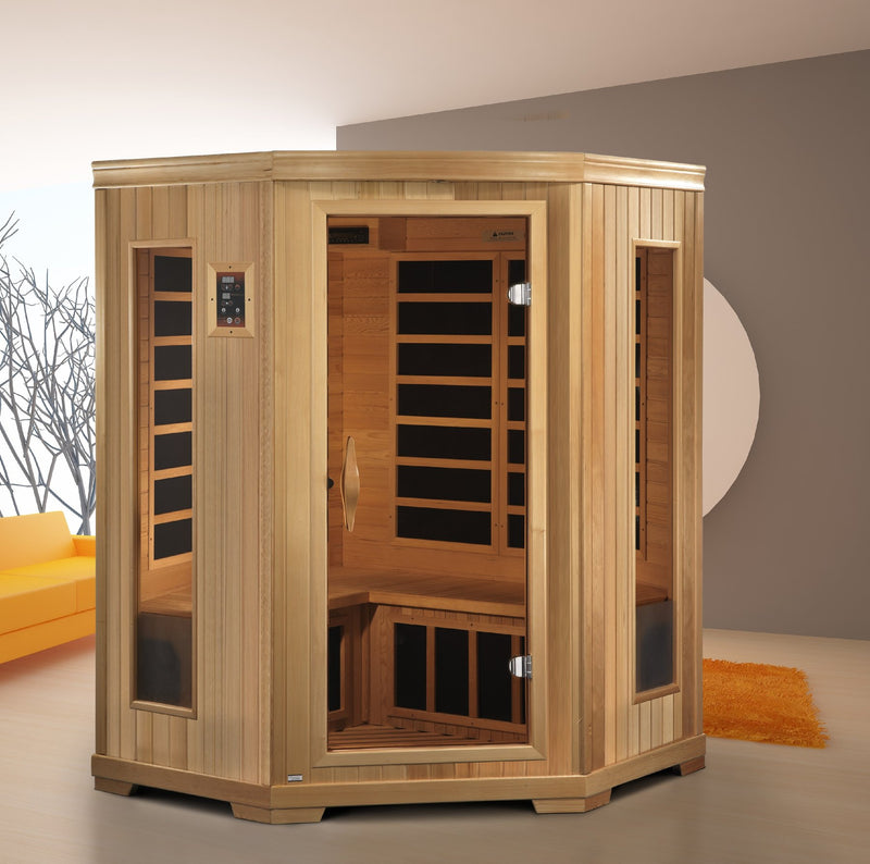 Golden Designs GDI-3356-01 Low EMF Far Infrared Sauna, Torino Edition