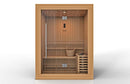 Golden Designs "Sundsvall Edition" 2 Person Traditional Steam Sauna - Canadian Red Cedar