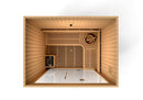 Golden Designs "Copenhagen Edition" 3 Person Traditional Steam Sauna - Canadian Red Cedar