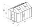 Palram – Canopia Glory 8' x 12' Greenhouse