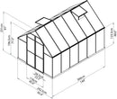Palram – Canopia Essence 8' x 12' Greenhouse