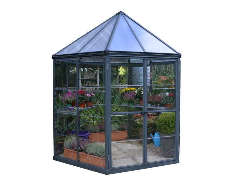 Palram – Canopia Oasis Hex 7' x 8' Greenhouse