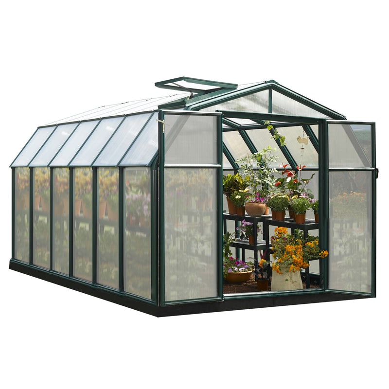 Palram – Canopia Hobby Gardener 8' x 12' Greenhouse