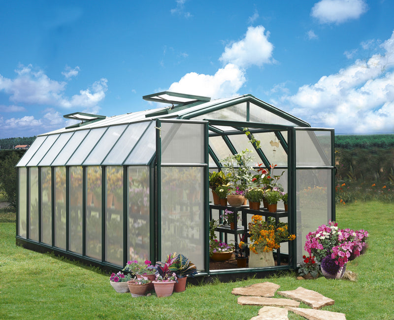 Palram – Canopia Hobby Gardener 8' x 16' Greenhouse