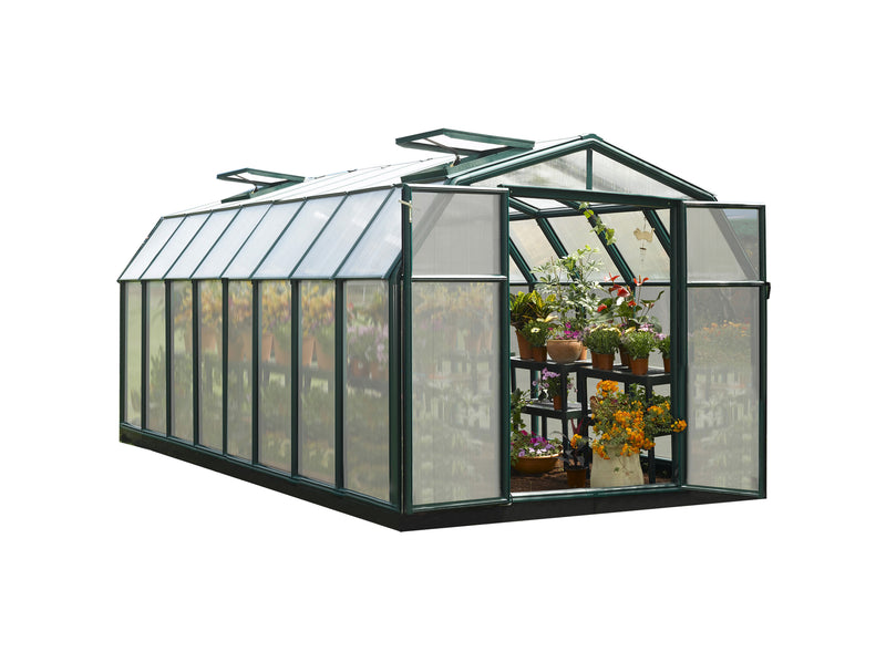 Palram – Canopia Hobby Gardener 8' x 16' Greenhouse