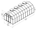 Palram – Canopia Hobby Gardener 8' x 20' Greenhouse