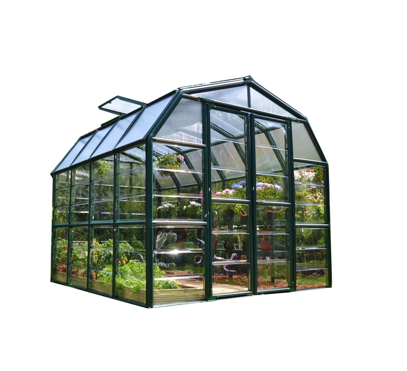 Palram – Canopia Grand Gardener 8' x 8' Greenhouse - Clear