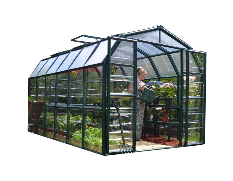 Palram – Canopia Grand Gardener 8' x 12' Greenhouse - Clear