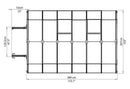 Palram – Canopia Grand Gardener 8' x 12' Greenhouse - Clear