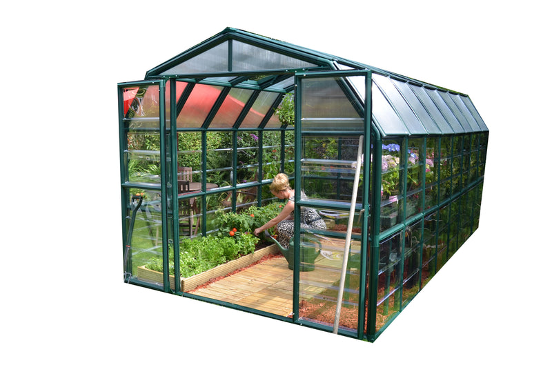 Palram – Canopia Grand Gardener 8' x 16' Greenhouse - Clear