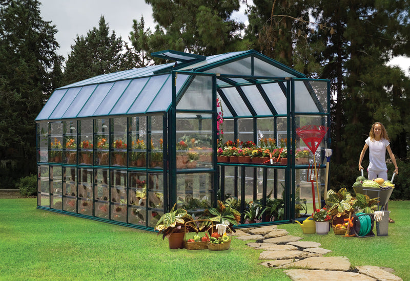 Palram – Canopia Grand Gardener 8' x 16' Greenhouse - Clear