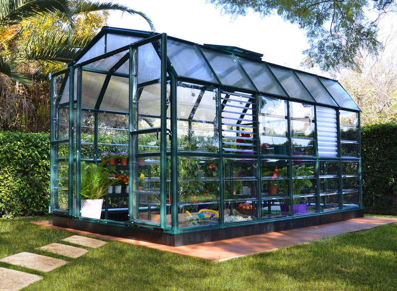 Palram – Canopia Prestige 2 Clear 8' x 12' Greenhouse