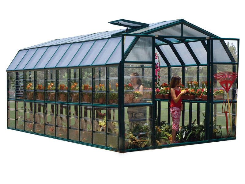 Palram – Canopia Prestige 2 Clear 8' x 20' Greenhouse