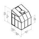 Palram – Canopia Sun Room 6' x 6'