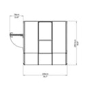 Palram – Canopia Sun Room 6' x 6'