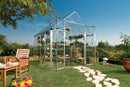 Palram – Canopia Snap & Grow 8' x 8' Greenhouse - Silver