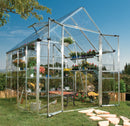 Palram – Canopia Snap & Grow 8' x 8' Greenhouse - Silver