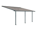 Palram – Canopia Olympia 10' x 18' Patio Cover - Gray/Bronze