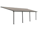 Palram – Canopia Olympia 10' x 30' Patio Cover - Gray/Bronze