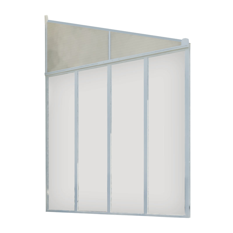 Palram – Canopia Feria 10' Patio Cover Sidewall Kit - White