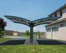 Palram – Canopia Arizona Wave Dbl Carport Wing-Style