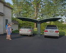Palram – Canopia Arizona Breeze Dbl Carport Wing-Style