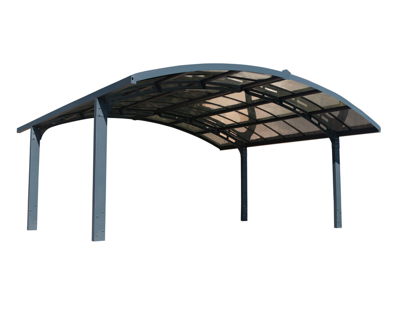 Palram – Canopia Arizona Breeze Dbl Carport Arch-Style