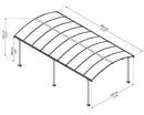 Palram – Canopia Arcadia 12 x 21 Carport