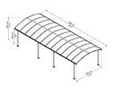 Palram – Canopia Arcadia 12 x 28 Carport