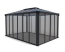 Palram – Canopia Ledro Gazebo 10 x 14 GRAY/BRNZ