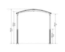 Palram – Canopia Arcadia Alpine 12 x 42 Carport