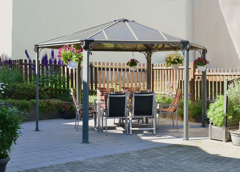 Palram – Canopia Monaco Hexagon Garden Gazebo