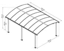 Palram – Canopia Tucson 12 x 16 Gazebo