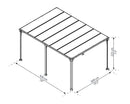 Palram – Canopia Milano 4300 10' x 14' Gazebo
